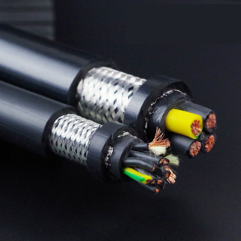 高柔性屏障PUR护套拖链电缆 JKTRONIC-CP系列